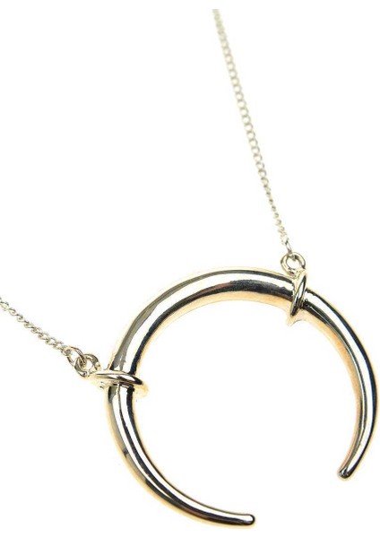 Ay Şekilli Kolye Standart Renk Y1989129_089 fırsatları