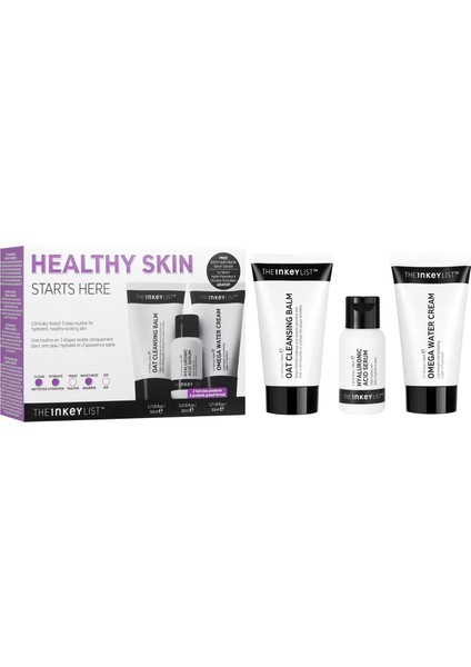 Healthy Skin Starts Here - Nemlendirici Bakım Seti 50 ml + 30 ml + 50 ml + 2 ml
