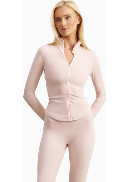 Base Sculpting Zip Up Jacket Şekillendirici Fermuarlı Kadın Ceket