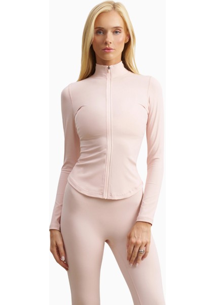 Base Sculpting Zip Up Jacket Şekillendirici Fermuarlı Kadın Ceket