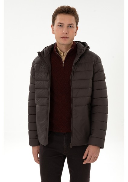 Erkek Koyu Kahverengi Mont 50310049-VR084 modelleri