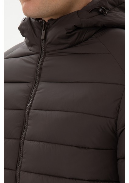 Erkek Koyu Kahverengi Mont 50310049-VR084