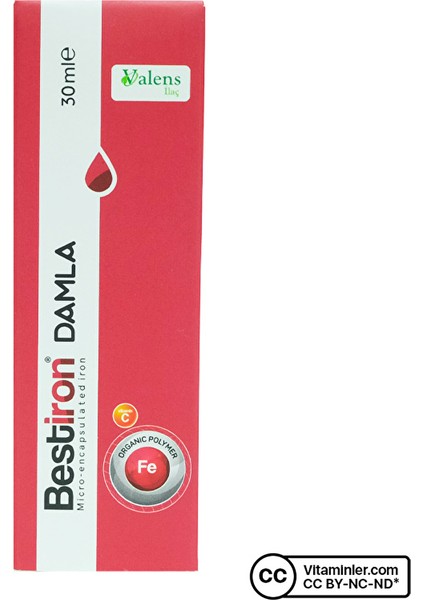 Bestiron Demir Damla 30 ml fiyatları
