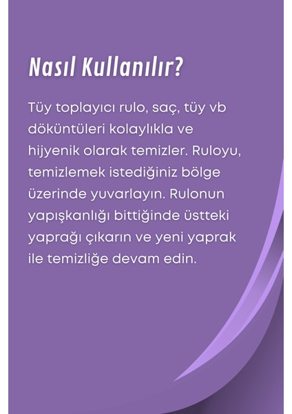 Yapışkanlı Tüy Toplayıcı Rulo x Large Büyük Boy 2+1 Yedek Rulo (Kedi - Köpek Tüy Toplayıcı) fiyatları