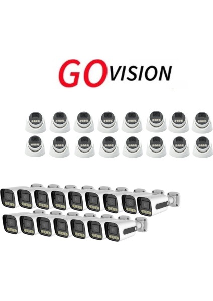 32 Adet 4mp 4K Ultra Ip Kamera