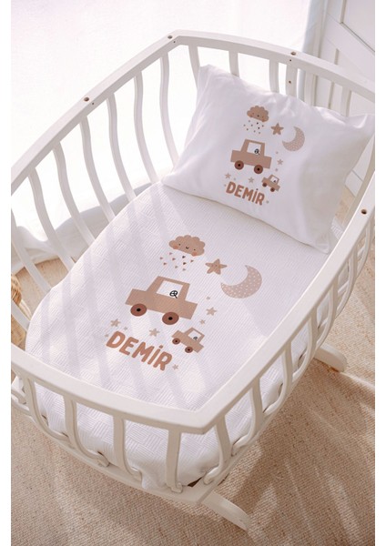 Isme Özel 70X120 Park Yatak ve Anne Yanı Pike Seti Araba