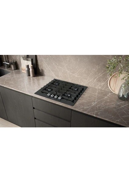 ER6A6PH40 Ocak Ankastre Gazlı Sert Cam Siyah fırsatları