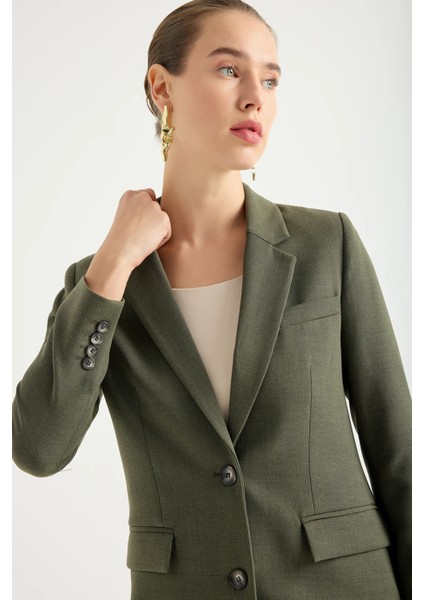 Çift Düğmeli Blazer Takım Ceket fırsatları