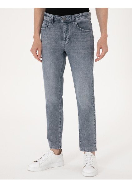 Erkek Mavi Slim Fit Jean Pantolon 50302709-VR036 fiyatları