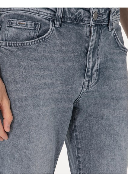 Erkek Mavi Slim Fit Jean Pantolon 50302709-VR036 indirimleri