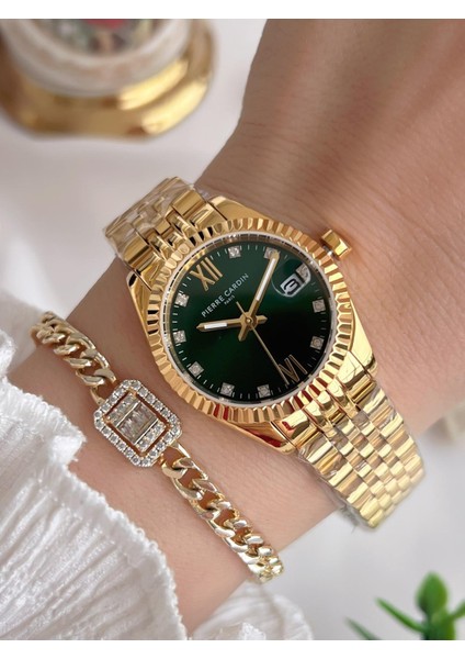 Çelik Kasa ve Kordon 2 Yıl Garantili 3 Atm Suya Dayanıklı Kadın Kol Saati RL.M1007.4