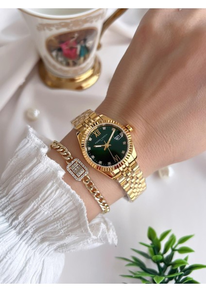 Çelik Kasa ve Kordon 2 Yıl Garantili 3 Atm Suya Dayanıklı Kadın Kol Saati RL.M1007.4 fiyatları