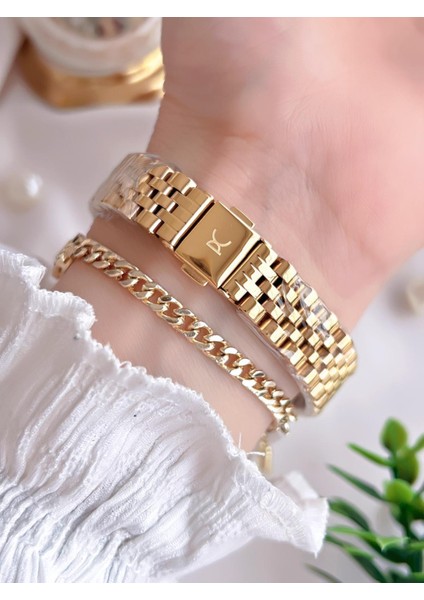 Çelik Kasa ve Kordon 2 Yıl Garantili 3 Atm Suya Dayanıklı Kadın Kol Saati RL.M1007.4 modelleri