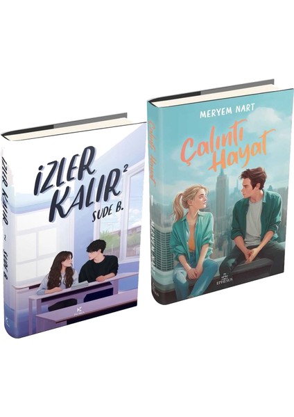 Çalıntı Hayat 1 Ciltli ve Izler Kalır 2 Ciltli Sude B. 2li Set + Hediyeli