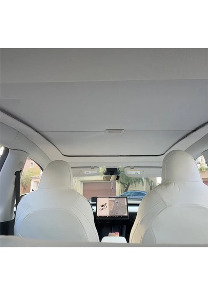 Tesla Model Y Juniper Için Uyumlu Elektriksiz Manuel Tavan Perdesi modelleri