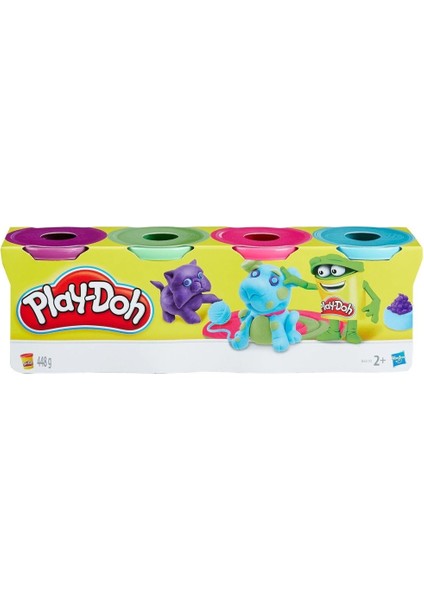 B5517 Play-Doh 4'lü Hamur / +2 Yaş