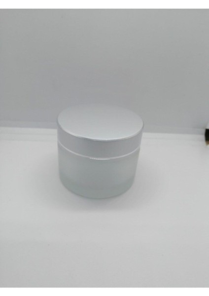 50CC Şeffaf Buzlu Cam Krem Kutusu,boş Kutu,kozmetik Kutu,50 Adet