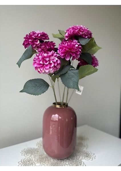 Fuşya Yapay Krizantem Çiçek 9'lu, 56 Cm, Hediyelik, Gelin Çiçeği fiyatları