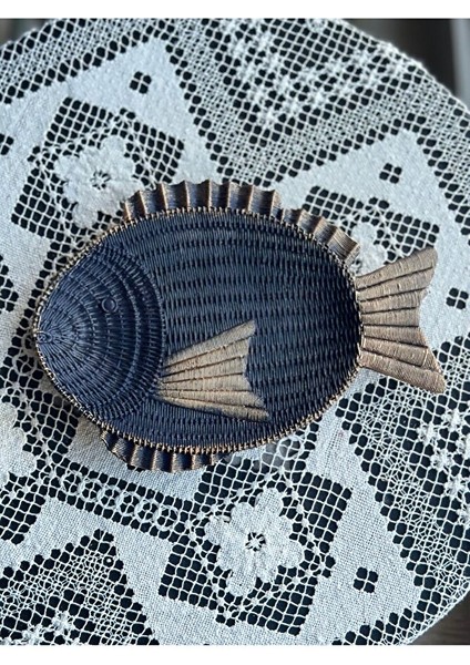 Dekoratif Tombul Balık Tabak, Duvar Tabağı, Banyo Aksesuar, Masa Üstü Tabak modelleri