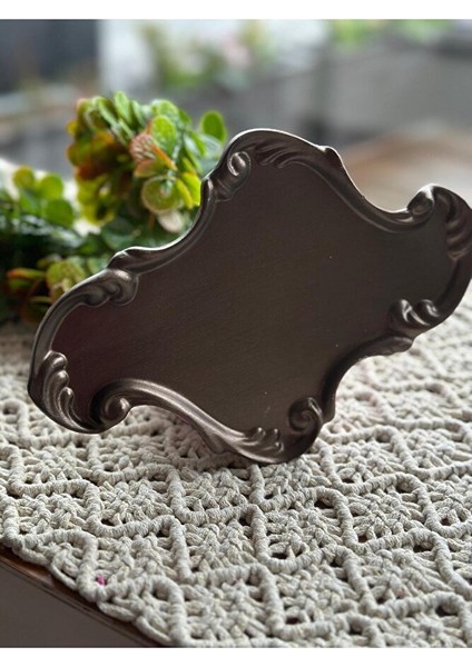 Vintage Tepsi, Söz Tepsisi, Barok Tepsi, Kahve Tepsisi, Sunumluk, Takı Tabağı, Mumluk fiyatları