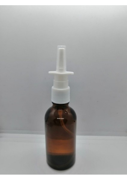 30CC Kahverengi Burun Spreyli Şişe,cam Amber Şişe,medikal Şişe,50 Adet