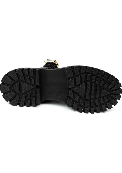 601 Massima Siyah Kalın Taban Atkılı Günlük Kadın Ayakkabı indirimleri