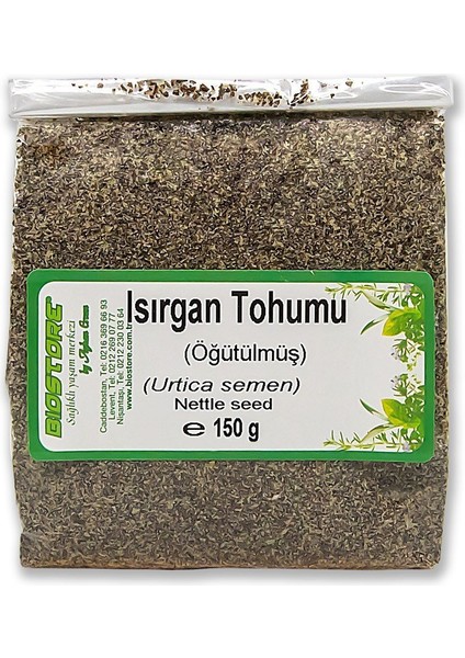 Öğütülmüş Isırgan Tohumu 150 G fiyatları