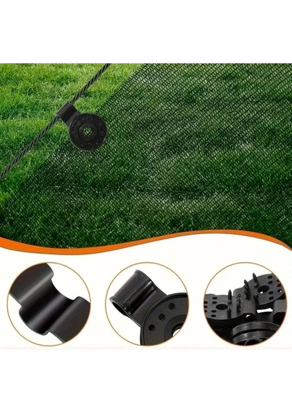 10 Adet Güneşlik Filesi Sabitleme Klipsleri, Gölgelik Bezi ve Brandalar Için Dayanıklı Plastik Kelepçe Kancaları (5148) modelleri