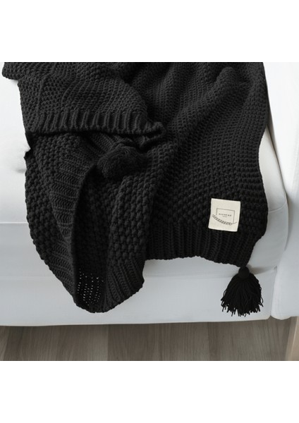 Coco Pirinç Örgü Ponponlu Triko Tv Battaniyesi Throw Koltuk Şalı fiyatları