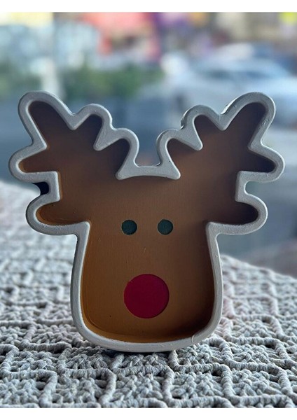 Yeniyıl 3'lü Baston Çan Geyik Dekoratif Tabak Set fiyatları