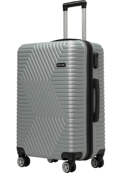 Büyük Boy Valiz Unisex Grı Sanderum -B fiyatları