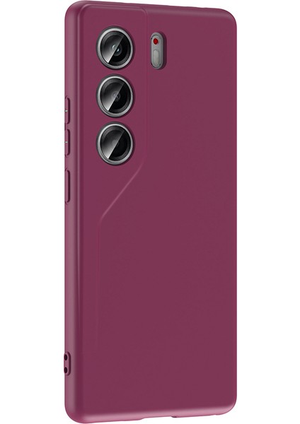 Tecno Camon 40 Pro Kılıf Prl Mara Lansman Kapak - Koyu Mor fırsatları