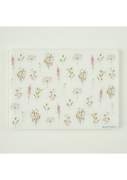 Flores Cam Kesme Tahtası (35X25 Cm)