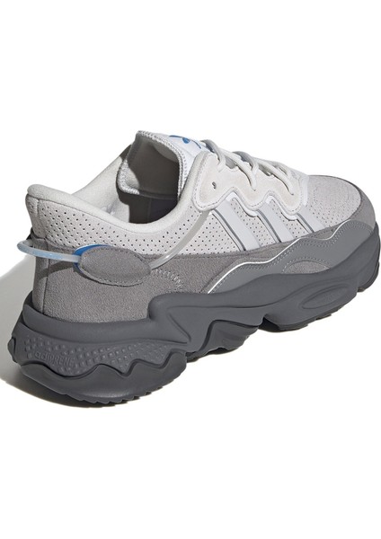 Ozweego Leather Mens Sneaker Hakiki Deri Erkek Günlük Spor Ayakkabı Gri modelleri