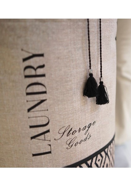 Yuvarlak Torbalı Sepet (35 x 35 x 50 Cm) indirimleri