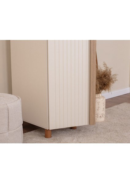 1 Kapaklı Gardırop – Krem Gövde, Krem Lake Kapak indirimleri