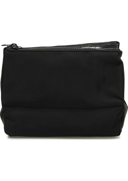 Makeup Bag 5pr Siyah Kadın Makyaj Çantası