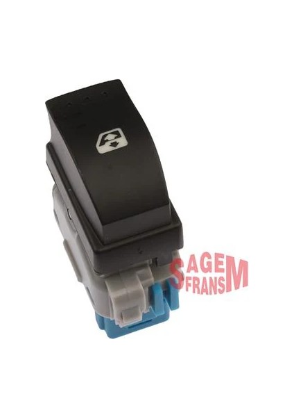 CAM AÇMA DÜĞMESİ KANGOO 3 - DUSTER - MASTER 3 ÖN SAĞ MAVİ TEKLİ 8200476809