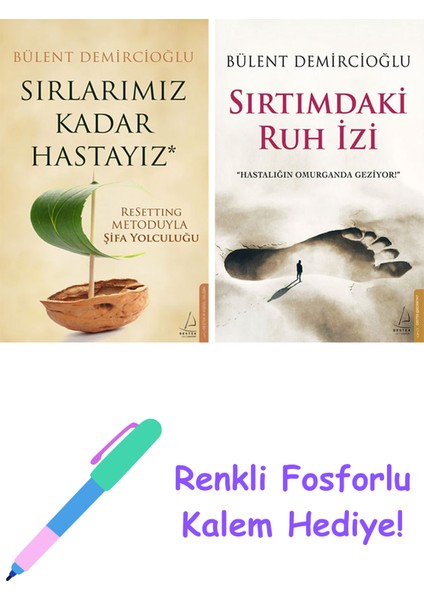 Bülent Demircioğlu 2 Kitap Seti + Fosforlu Kalem Hediye