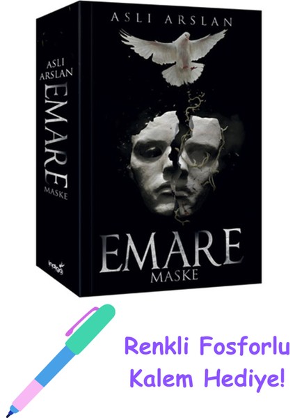 Emare - Maske + Fosforlu Kalem Hediye