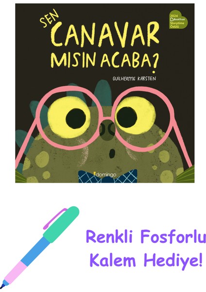 Sen Canavar Mısın Acaba? + Fosforlu Kalem Hediye