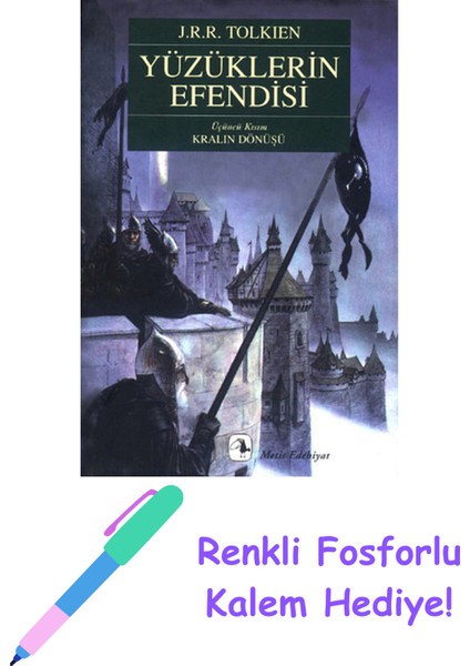 Yüzüklerin Efendisi 2 + Fosforlu Kalem Hediye