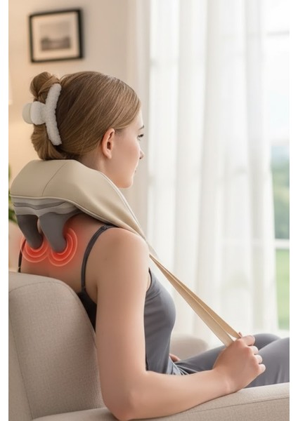 Torima Vnb-01 Titreşimli Omuz ve Boyun Masaj Aleti Isıtıcılı 3D Yoğun Masaj Başlığı fırsatları