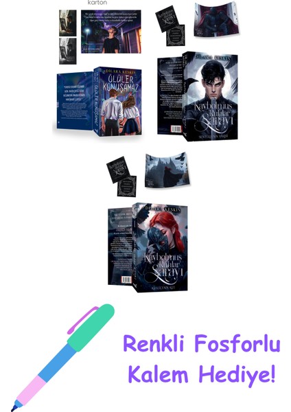 Dilara Keskin 3 Kitap Seti + Fosforlu Kalem Hediye