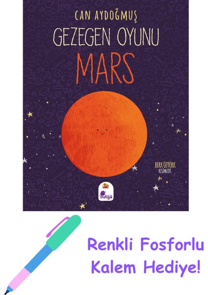 Gezegen Oyunu - Mars + Fosforlu Kalem Hediye