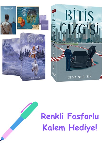Sena Nur Işık 2 Kitap Seti + Fosforlu Kalem Hediye