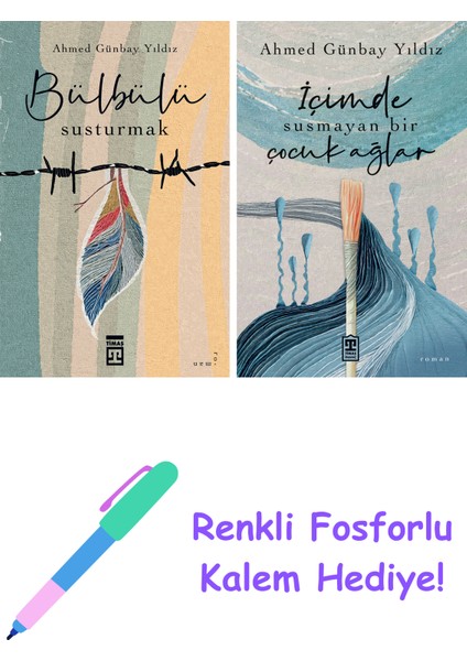 Ahmed Günbay Yıldız 2 Kitap Seti + Fosforlu Kalem Hediye