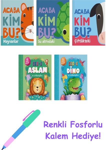 Luke Robertson 5 Kitap Seti + Fosforlu Kalem Hediye