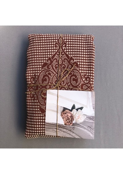 %100 Organic Pamuk Jakarlı - Estetik Zarif Nakış Işlemeli Terra Serisi Pike Takım(3renk Seçenneği) fiyatları