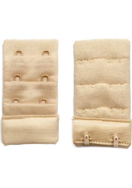 4 Adet Agraf Sütyen Uzatma Kopçası 3 Sıra / 2 Kanca Siyah Beyaz Ten Gri fırsatları